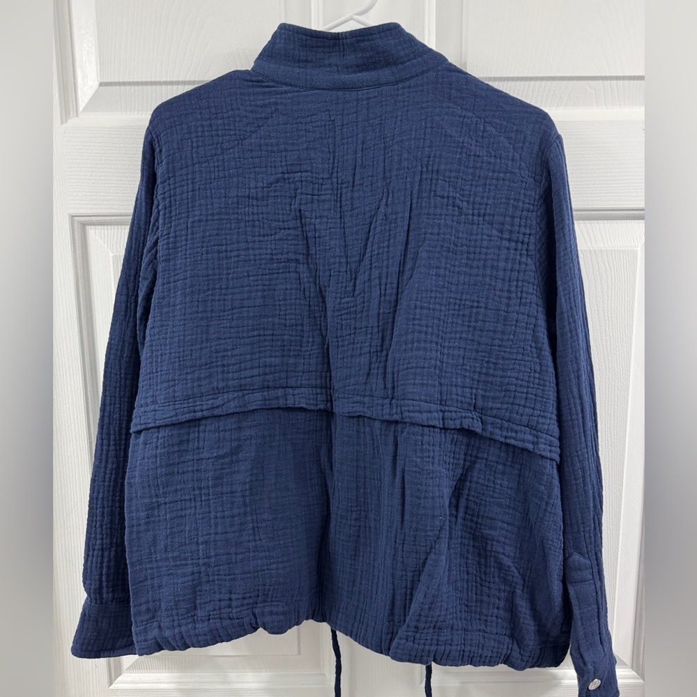 Tommy Bahama Navy Utility Jacket - Picture 4 of 6